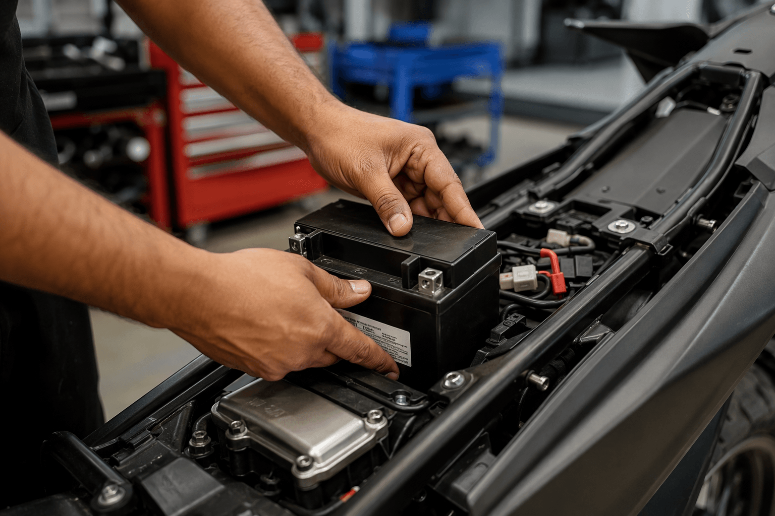 Two Wheeler Battery Service